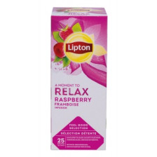 Herbata LIPTON Relax malina torebki 25szt.