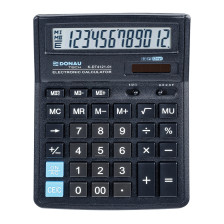 Kalkulator biurowy DONAU TECH K-DT4121-01 czarny