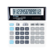 Kalkulator biurowy DONAU TECH K-DT4126-09 biały