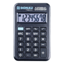 Kalkulator kieszonkowy DONAU TECH K-DT2084-01 czarny