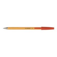 Długopis Q-CONNECT 0,4 mm czerwony