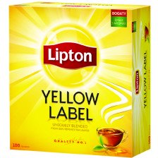 Herbata ekspresowa LIPTON Yellow Label 100szt.