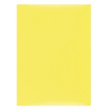 Teczka z gumką OFFICE PRODUCTS lakierowana żółta